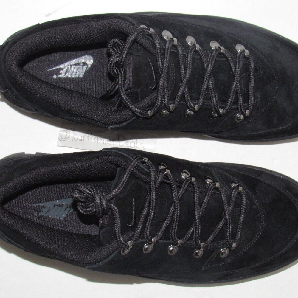 Nike Lahar Low Triple Black DB9953-001 Boots Mens Size 8.5 Womens Size 10 New - Picture 8 of 9